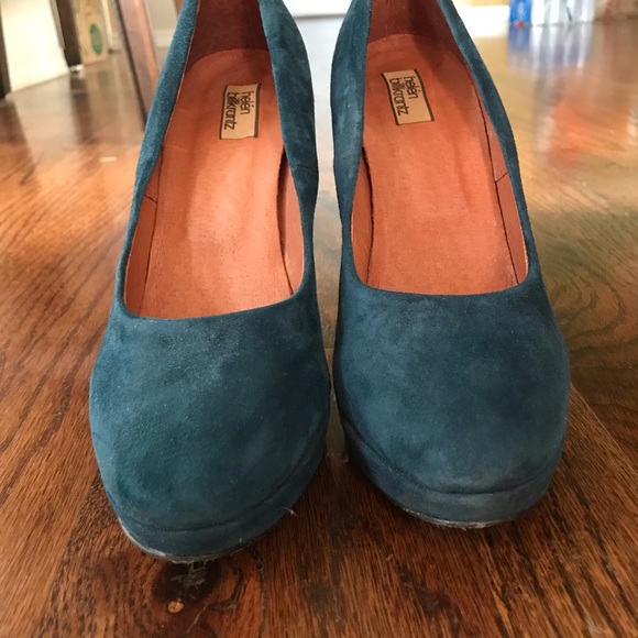 Helén Billkrantz Suede Leather Heels - Picture 8 of 15